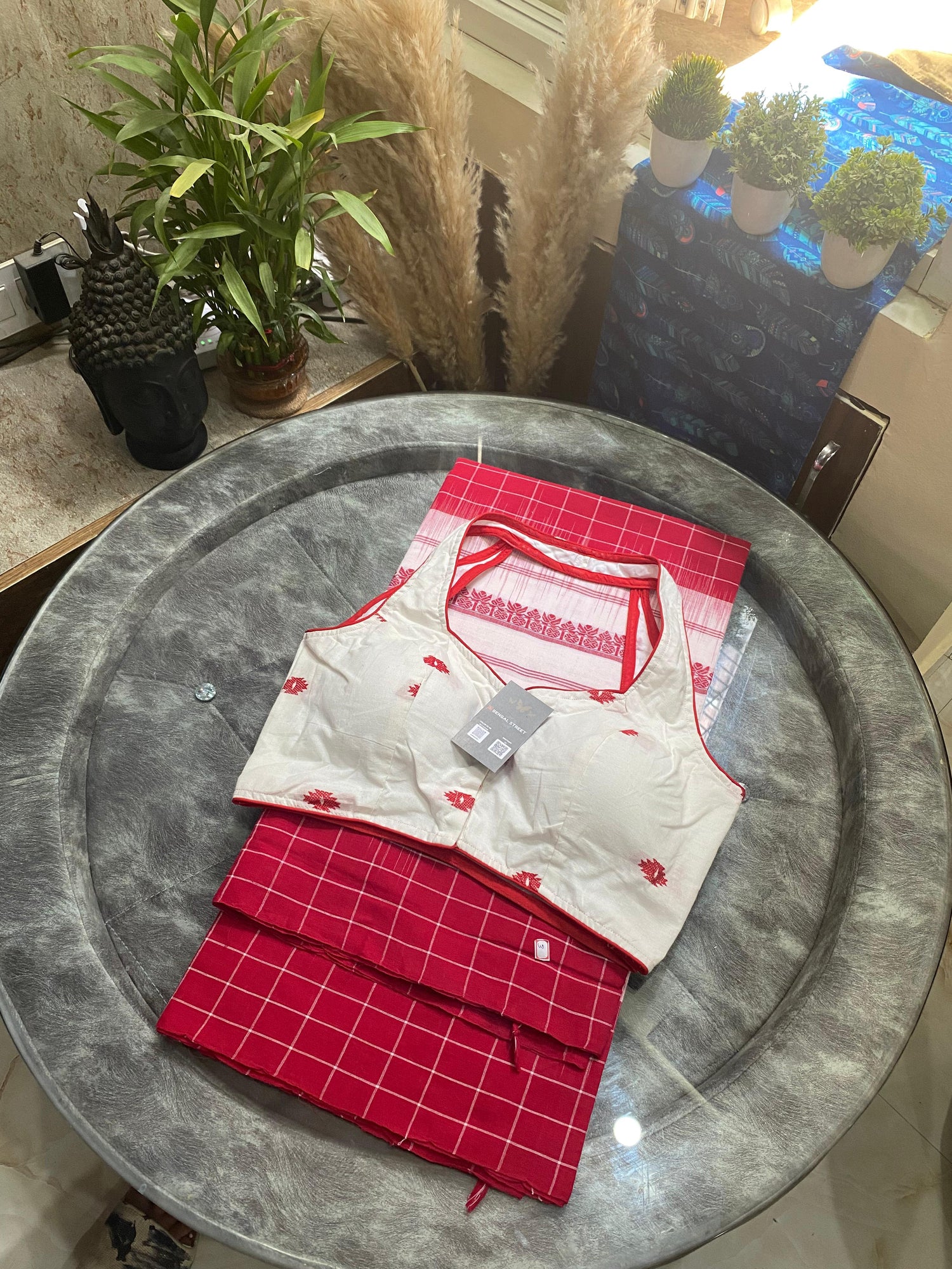 New Launch: Saree with Stitched Blouse Combos