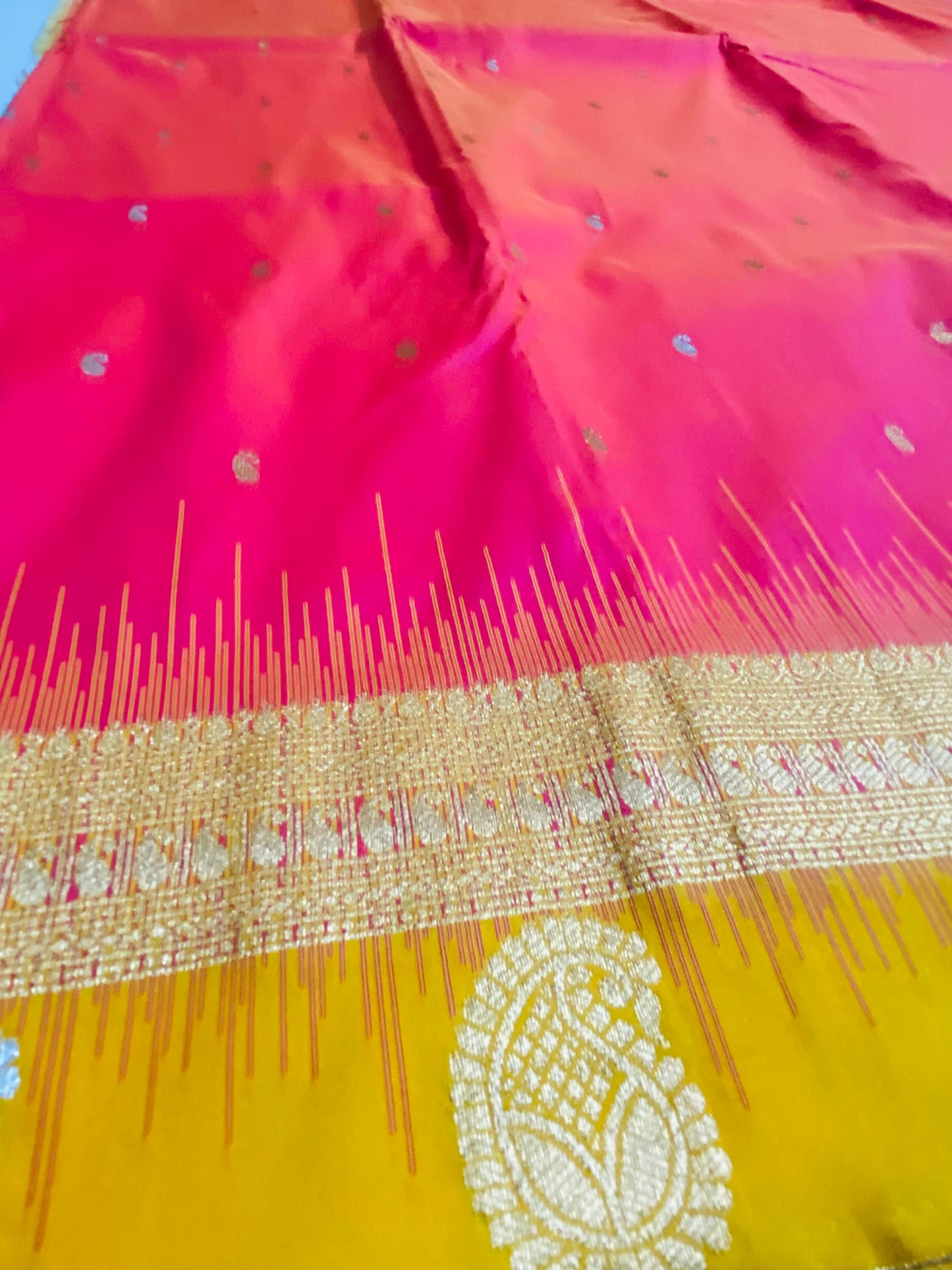 Kanchipuram Silk Saree: Magenta