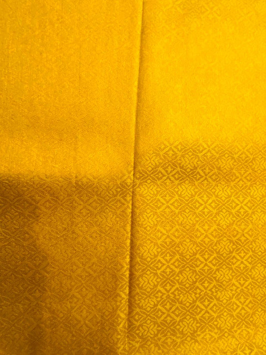 Mulberry Silk Saree: Yellow