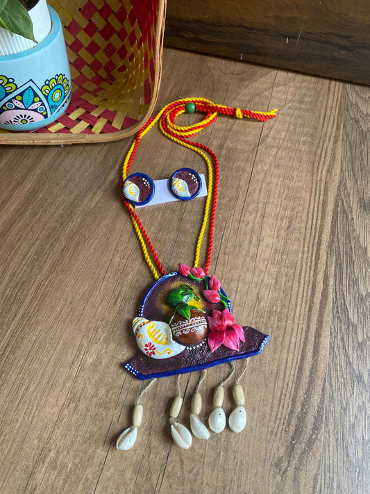 Shubho : Clay Jewellery Set